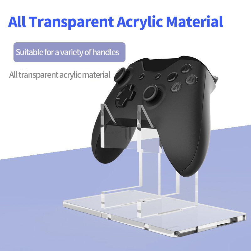 Game Controller Holder for Desk, Clear Controller Stand for PS3/PS4/PS5/Xbox/Switch Pro Controller