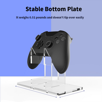 Game Controller Holder for Desk, Clear Controller Stand for PS3/PS4/PS5/Xbox/Switch Pro Controller